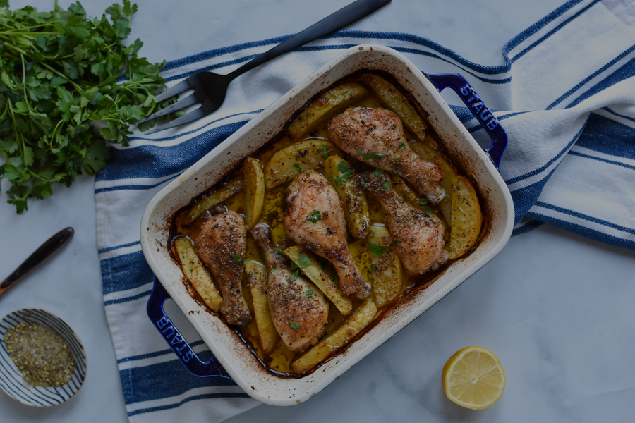 Greek Lemon Chicken & Potatoes