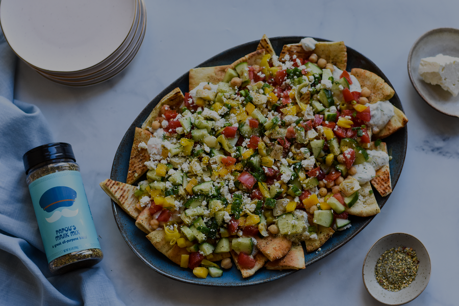 Greek Pita Nachos