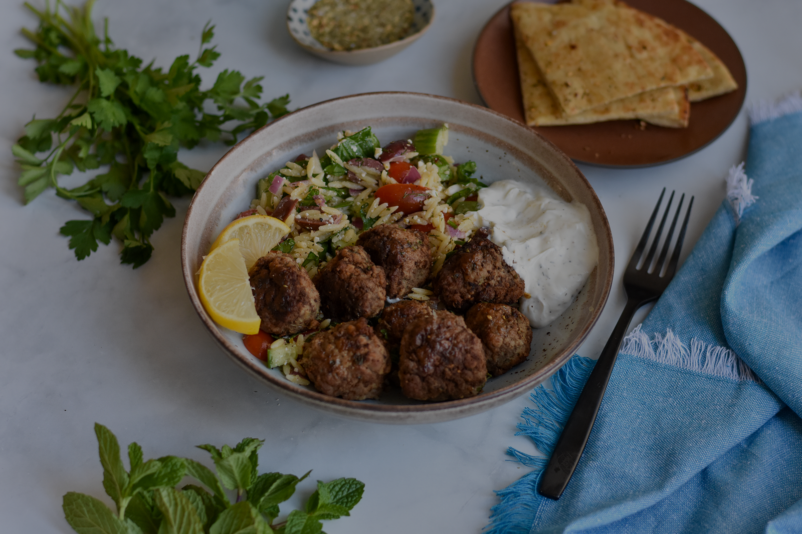 Greek Meatballs - Keftedes