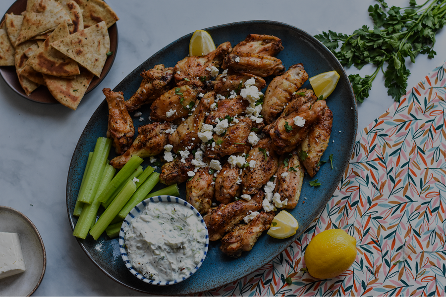 Greek Chicken Wings